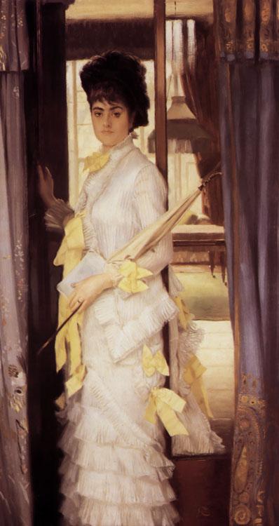 James Tissot A Portrait (Miss Lloyd) (nn01)